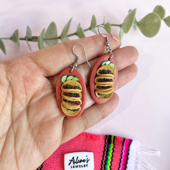 Ailene’s Jewelry Bakery Jewelry - Taco Plate Earrings